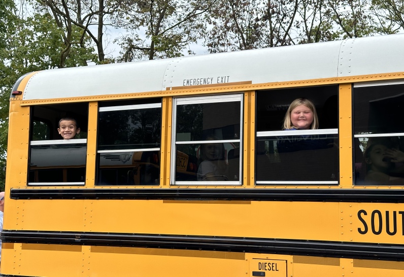 Students in Bus